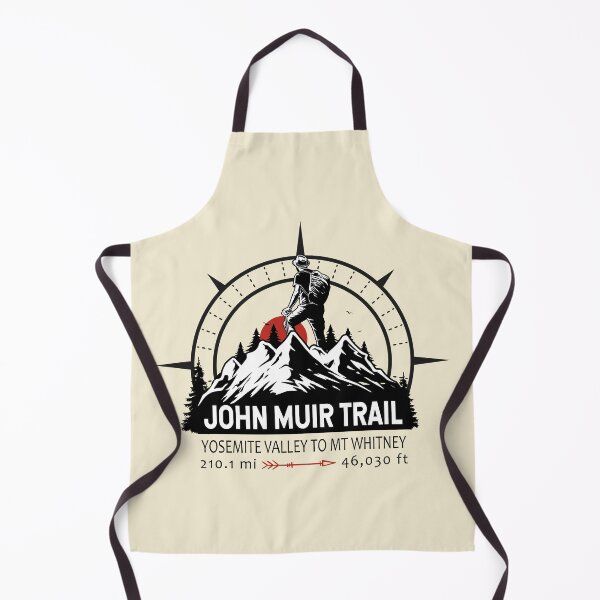 Item preview, John Muir Trail California Hiker Compass designed and sold by KrisSidDesigns.