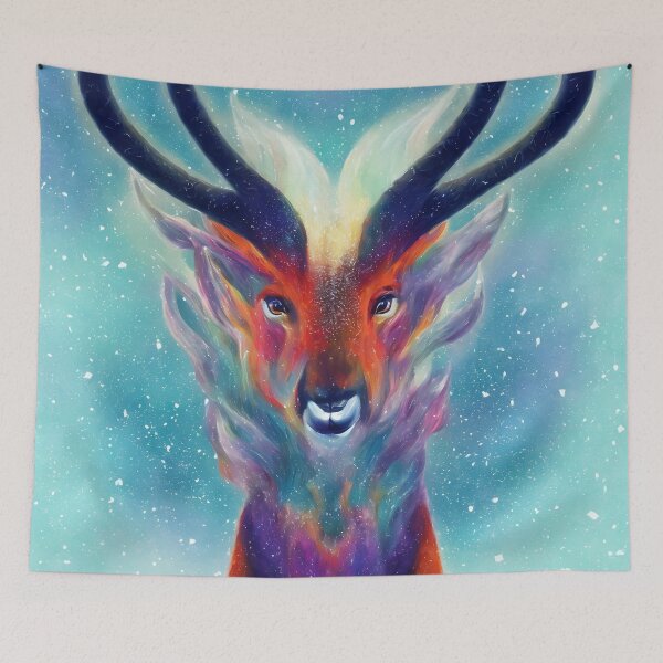 Item preview, product render poster vivid colors divine proportion Ibex, ice and snow, glowing fog intricate, elegant, highly detailed, digital painting, concept art, smooth, sharp focus, illustration designed and sold by DrawItOnce.
