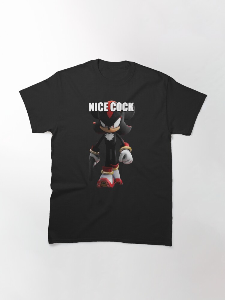 Imagen 3 de 7, Camiseta clásica con la obra Sombra el erizo, diseñada y vendida por DigitalLinks.