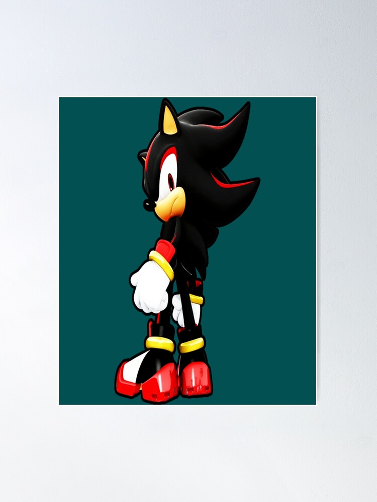 Shadow the hedgehog (12) Poster for Sale by CYBERLUST