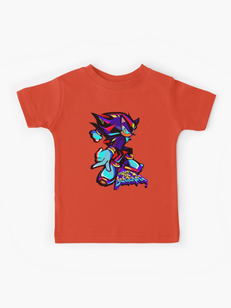 Hand painted shadow outlet the hedgehog t shirt