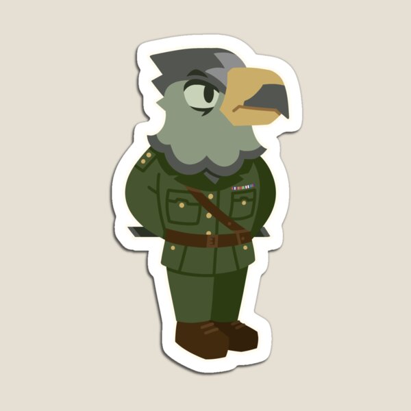 Item preview, The Captain - Eagle Portrait designed and sold by Quinn_ost.