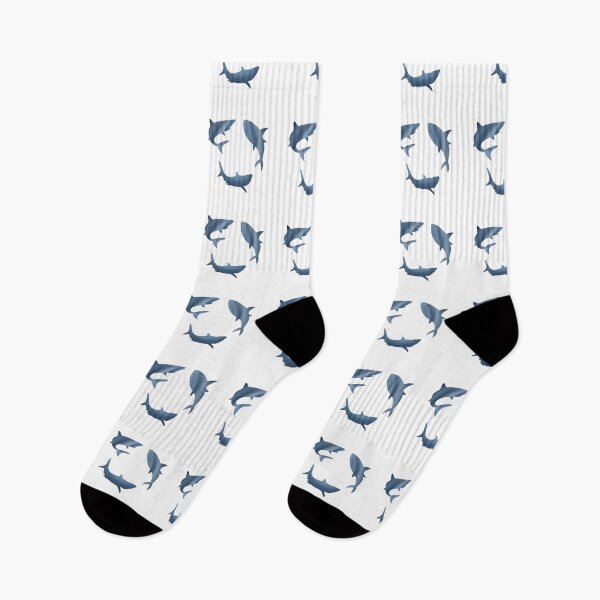Item preview, Ocean Blue Galaxy Sharks designed and sold by thecoookiegal.