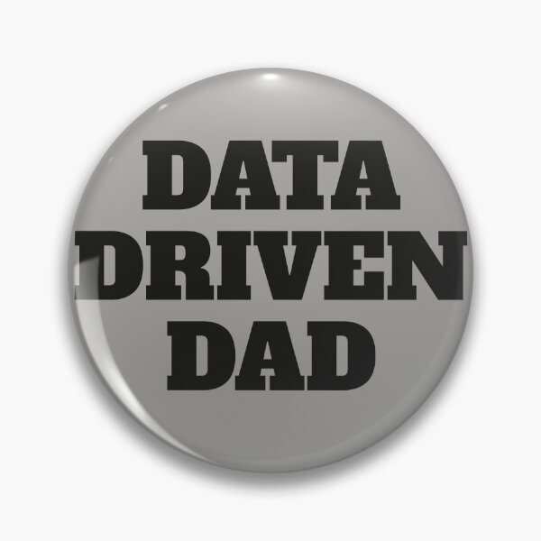 Item preview, Data Driven Dad - Black Vold Text designed and sold by Chubuter.