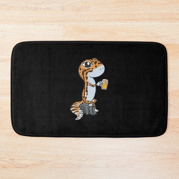 Item preview, Fat Tailed Gecko Drinking Beer | Funny Animal | Gecko Cute | Leopard gecko designed and sold by YES!GOODY.