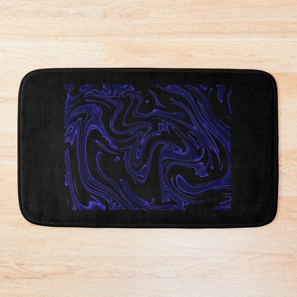 Item preview, liquid marble effect blue purple black designed and sold by elfteria.