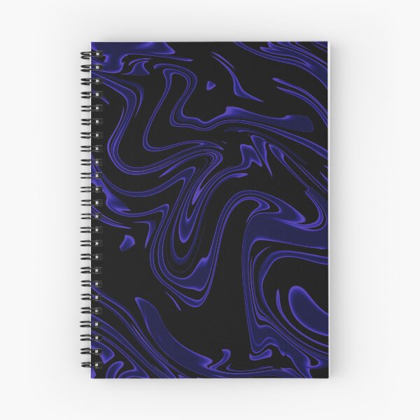 Item preview, liquid marble effect blue purple black designed and sold by elfteria.