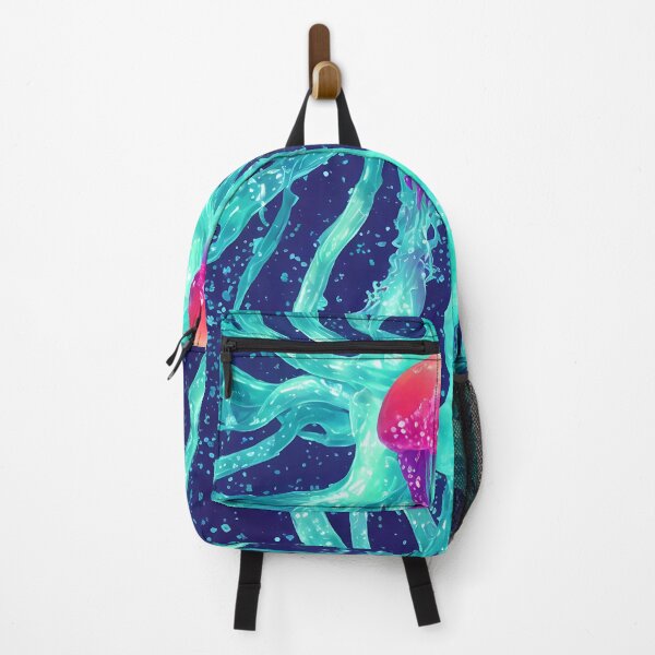 Item preview, product render poster vivid colors divine proportion Jellyfish, ice and snow, glowing fog intricate, elegant, highly detailed, digital painting, concept art, smooth, sharp focus, illustration designed and sold by DrawItOnce.