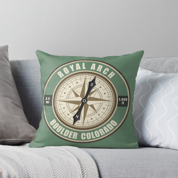 Item preview, Royal Arch Trail Colorado Compass Hiking Badge designed and sold by KrisSidDesigns.