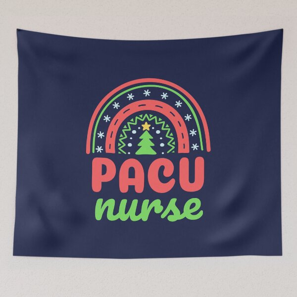 Item preview, PACU Nurse Christmas Rainbow Recovery Room Nursing designed and sold by jaygo.