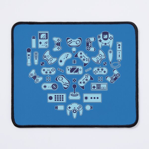 Item preview, Love Gamers Blue designed and sold by Daribo.