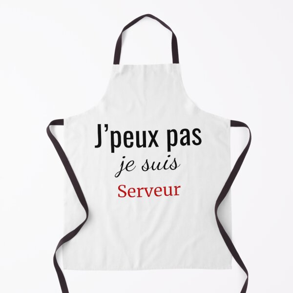 Item preview, I can't I am a waiter designed and sold by Mathu-Bertolini.