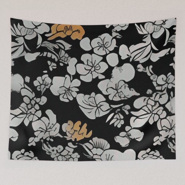 Item preview, asian floral pattern designed and sold by optimusprime39.