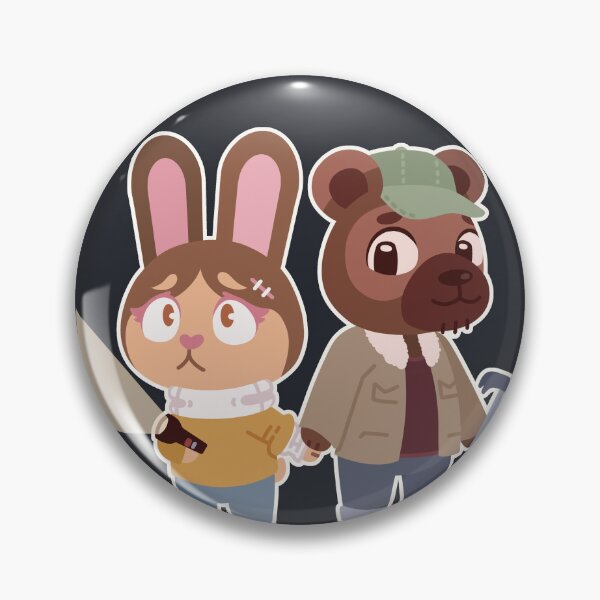 Item preview, Alison and Mike - Rabbit and Bear Portrait designed and sold by Quinn_ost.