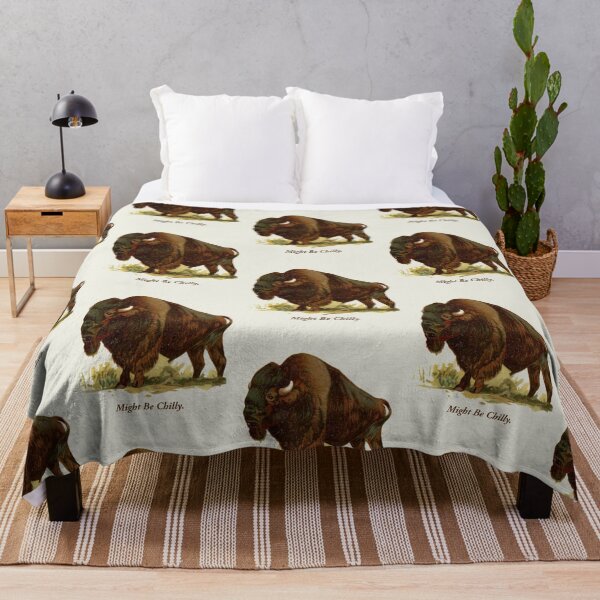 Item preview, Might Be Chilly Buffalo New York 716 Bison designed and sold by yelly123.
