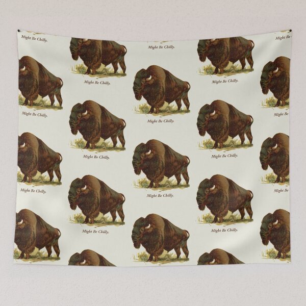 Item preview, Might Be Chilly Buffalo New York 716 Bison designed and sold by yelly123.