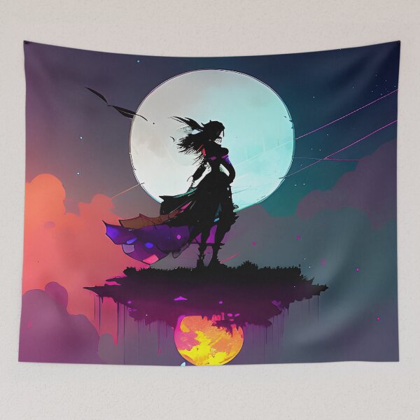 Item preview, Girl Transcends to the Moonlight designed and sold by XPoz.