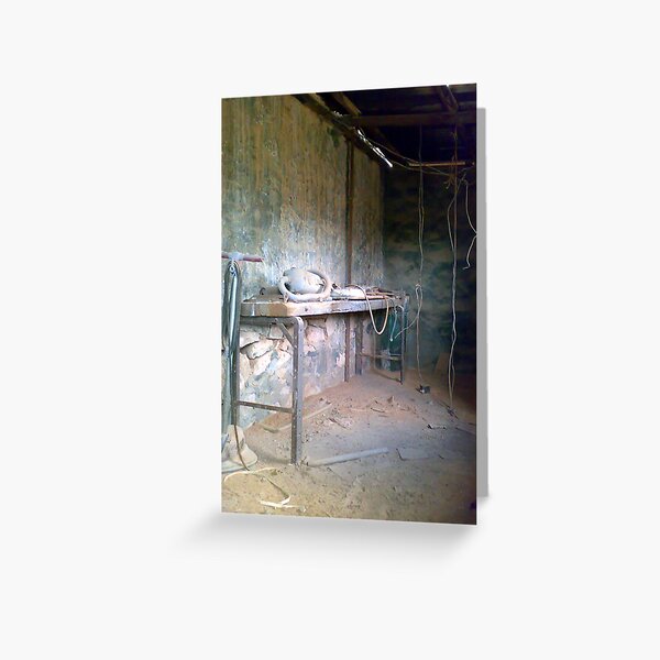 The Past Left Behind Greeting Card