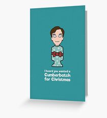 A Cumberbatch Christmas Greeting Card