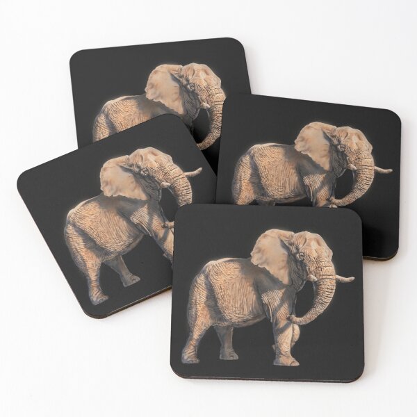 Item preview, African Elephant (Borderless) designed and sold by alandodrawing.
