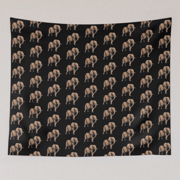 Item preview, African Elephant (Borderless) designed and sold by alandodrawing.