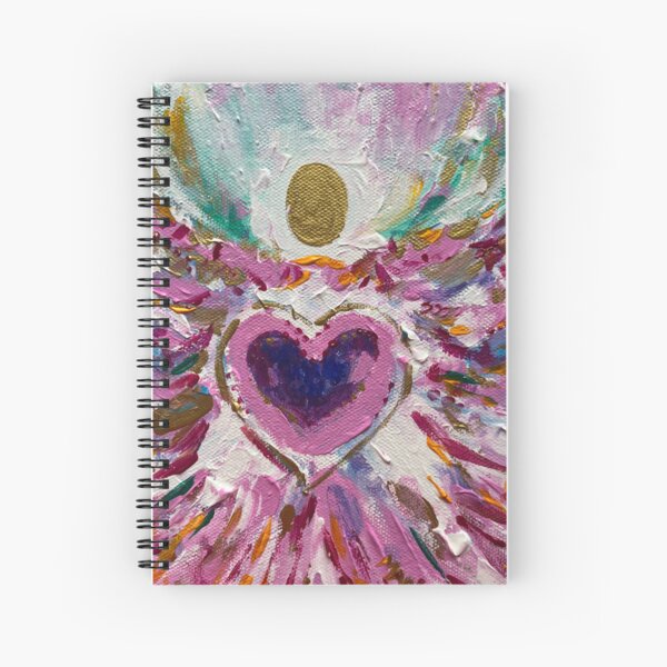Angel of Miracles Spiral Notebook