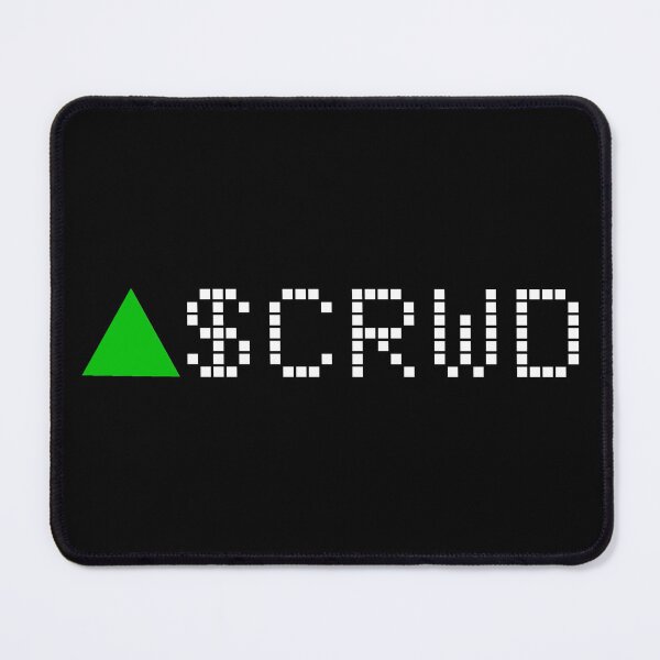 Item preview, Crowdstrike Holdings Inc CRWD Stock Ticker Green designed and sold by frankyou.