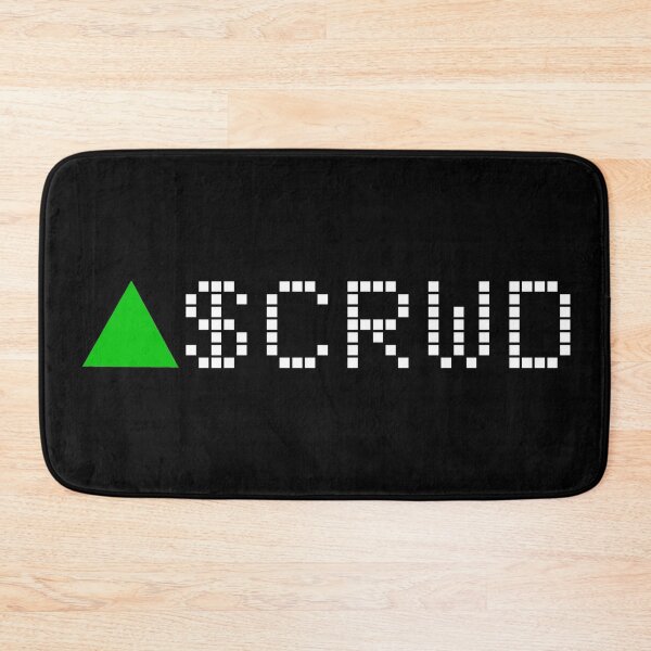 Item preview, Crowdstrike Holdings Inc CRWD Stock Ticker Green designed and sold by frankyou.