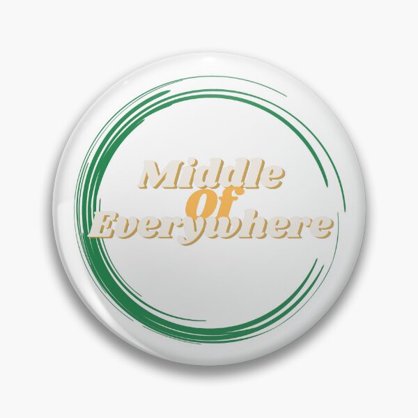 Item preview, Middle of Everywhere - clear background designed and sold by midofeverywhere.