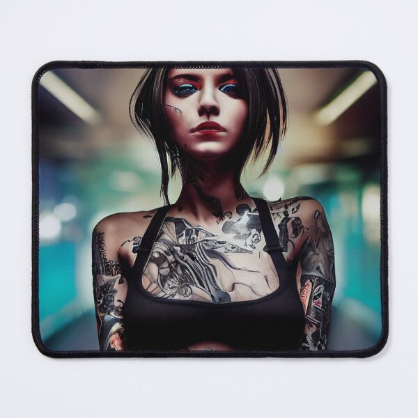 Item preview, Modern Tattoo Girl 1 designed and sold by piXn-.