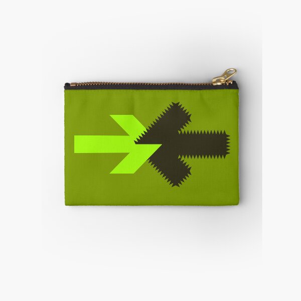 Item preview, Push Back (green black) original design designed and sold by pop-and-bee.