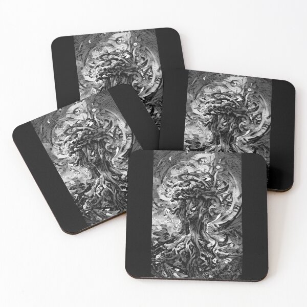 Item preview, Yggdrasil - The World Tree - (Black & White) - spcreationsco22 designed and sold by SpCreationsCo22.