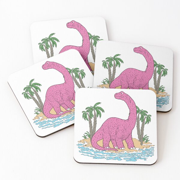 Item preview, Vintage Dinosaur in the Beach  designed and sold by arwaIB.