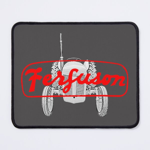 Vista previa del artículo con la obra «Tractor Ferguson "Little Grey Fergie" clásico de los años 50 con logo», diseñado y vendido por soitwouldseem.