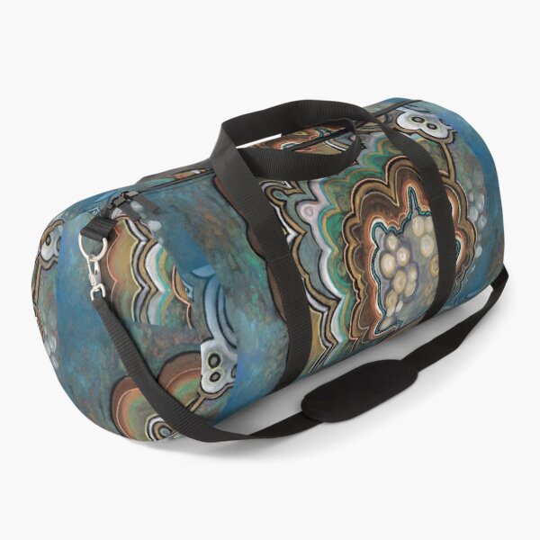 Item preview, Mexican Lace Agate Geode, Rock Art, Turquoise Bronze Agate designed and sold by artenvironments.