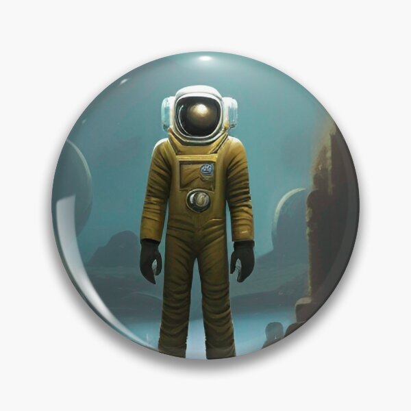 Item preview, Astronaut on Unknown Planet designed and sold by DiverAstronaut.