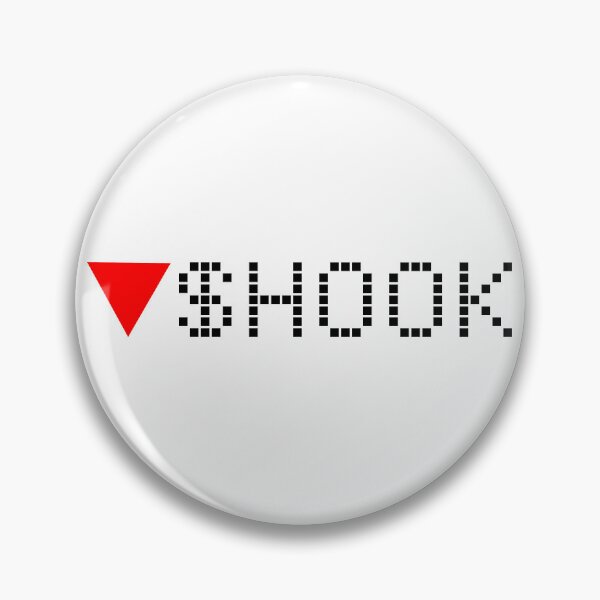 Item preview, HOOKIPA Pharma Inc. - HOOK - Stock Ticker Red - Black Font designed and sold by frankyou.