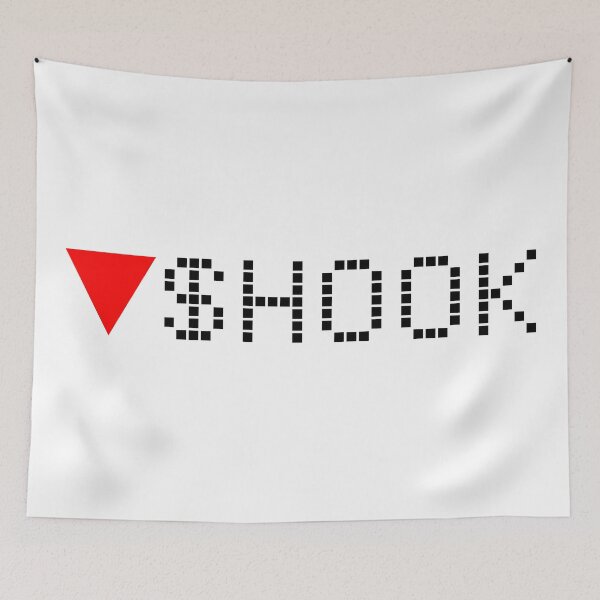 Item preview, HOOKIPA Pharma Inc. - HOOK - Stock Ticker Red - Black Font designed and sold by frankyou.