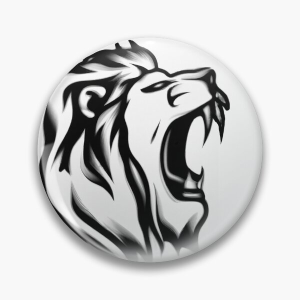 Item preview, AI Lion roaring-2 designed and sold by cjgraphic.