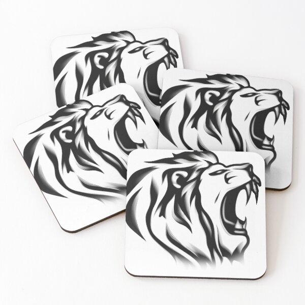 Item preview, AI Lion roaring-2 designed and sold by cjgraphic.