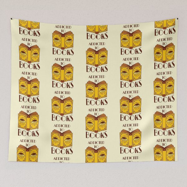 Item preview, Addicted To Reading designed and sold by ArtBySymone.