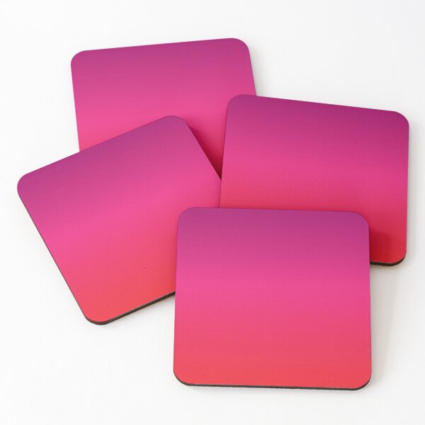 Item preview, Modern Contemporary Bright Red & Rose Pink Gradient designed and sold by Kodexstore.