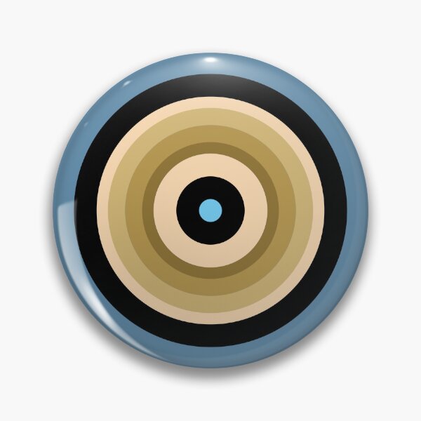 Item preview, 8 ring Retro tan mod roundel designed and sold by ModSupporters.