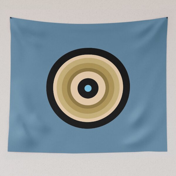 Item preview, 8 ring Retro tan mod roundel designed and sold by ModSupporters.