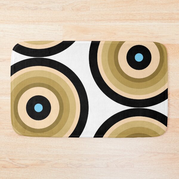 Item preview, 8 ring Retro tan mod roundel designed and sold by ModSupporters.
