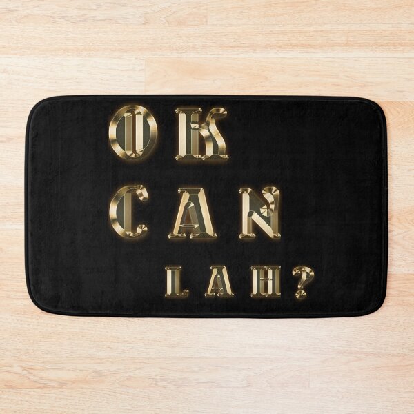 Item preview, Ok Can Lah Gold Singlish  designed and sold by UniqueDesignHub.