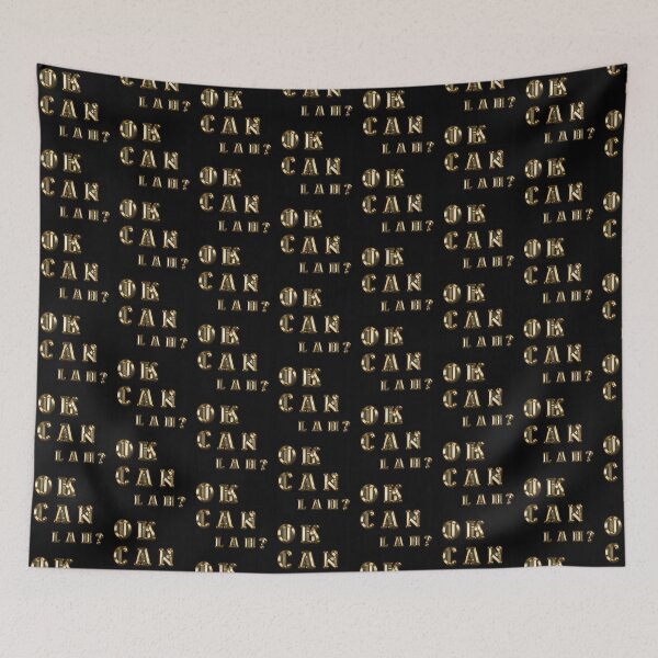 Item preview, Ok Can Lah Gold Singlish  designed and sold by UniqueDesignHub.