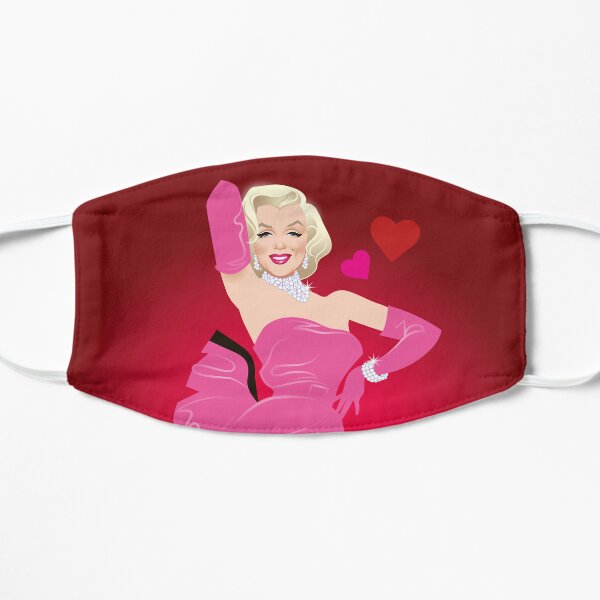 Diamonds! Flat Mask
