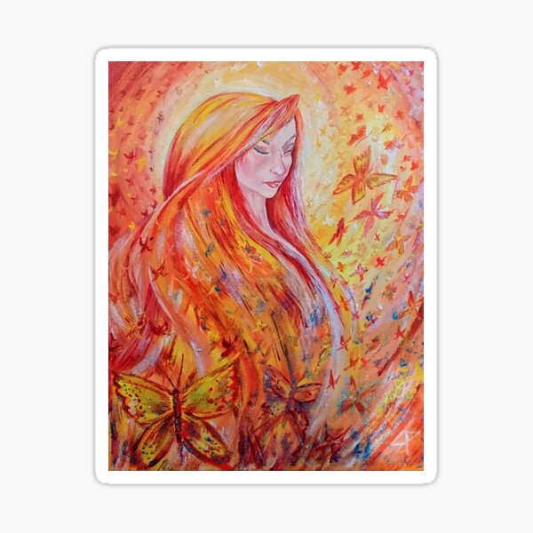 Abundant Goddess Sticker