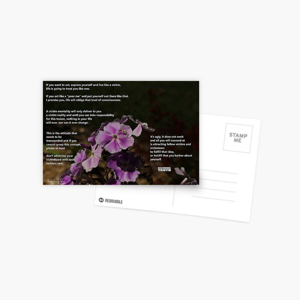 If You Act Postcard